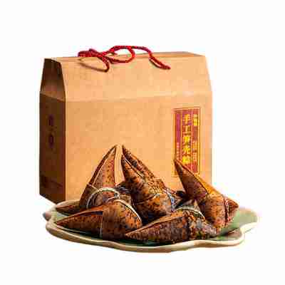 缸鸭狗粽子牛皮纸礼盒1248g