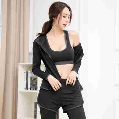 上海故事包边透气款瑜伽服五件套（新品促销价）