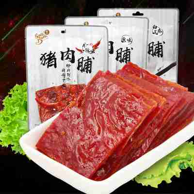 波拉波拉猪肉脯72g肉干猪肉片熟食**小包装休闲零食小吃